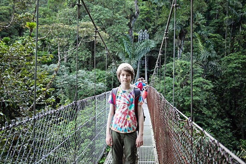 Arenal cole hanging bridge